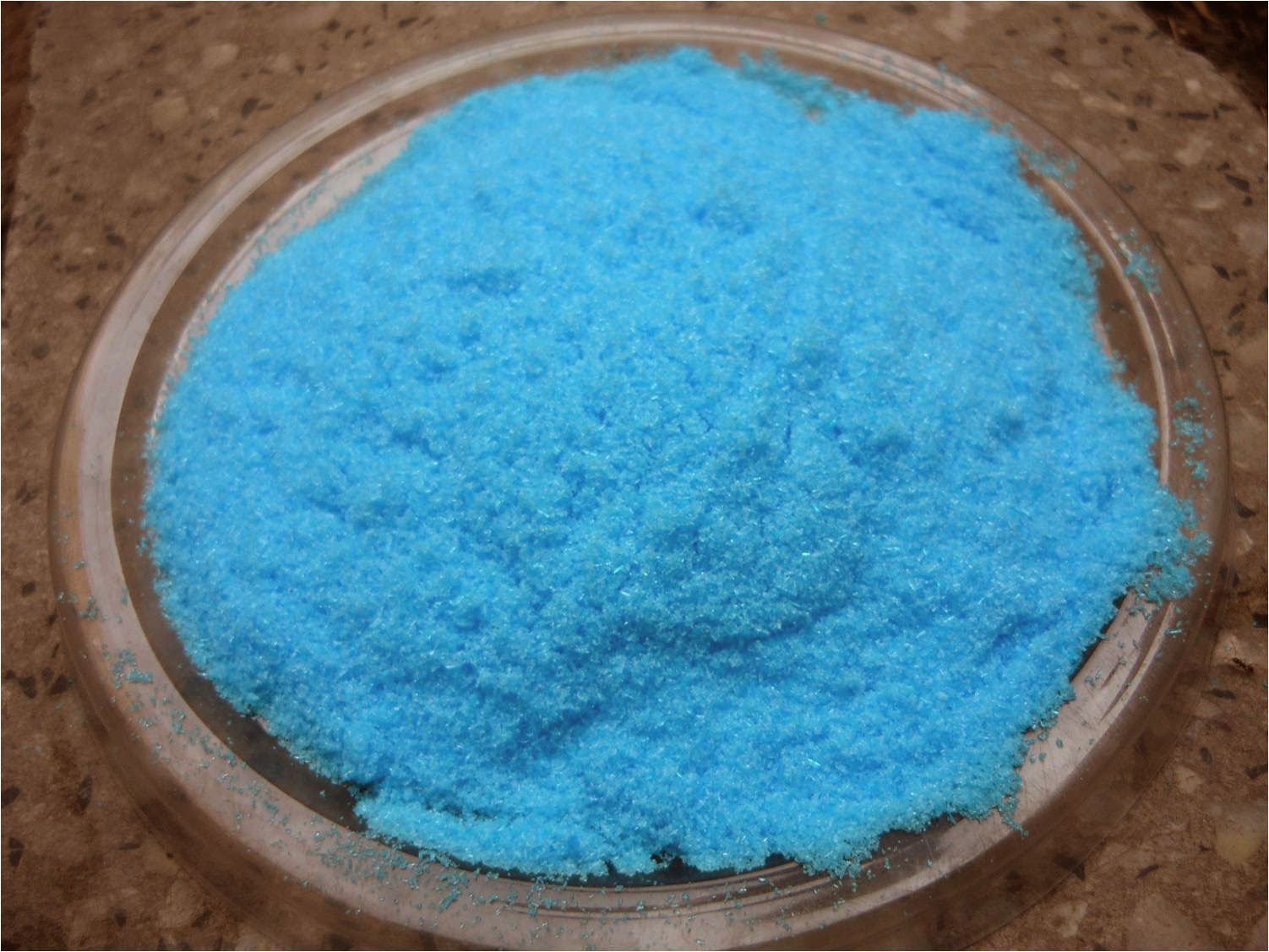 sulfato de cobre minerales